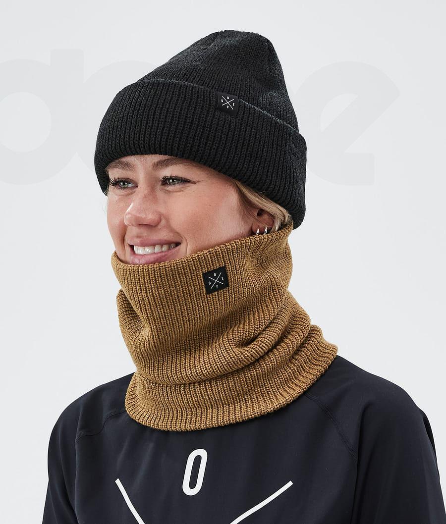 Dope 2X-UP Gestrickt 2021 Maske Herren Gold | CH1946NB