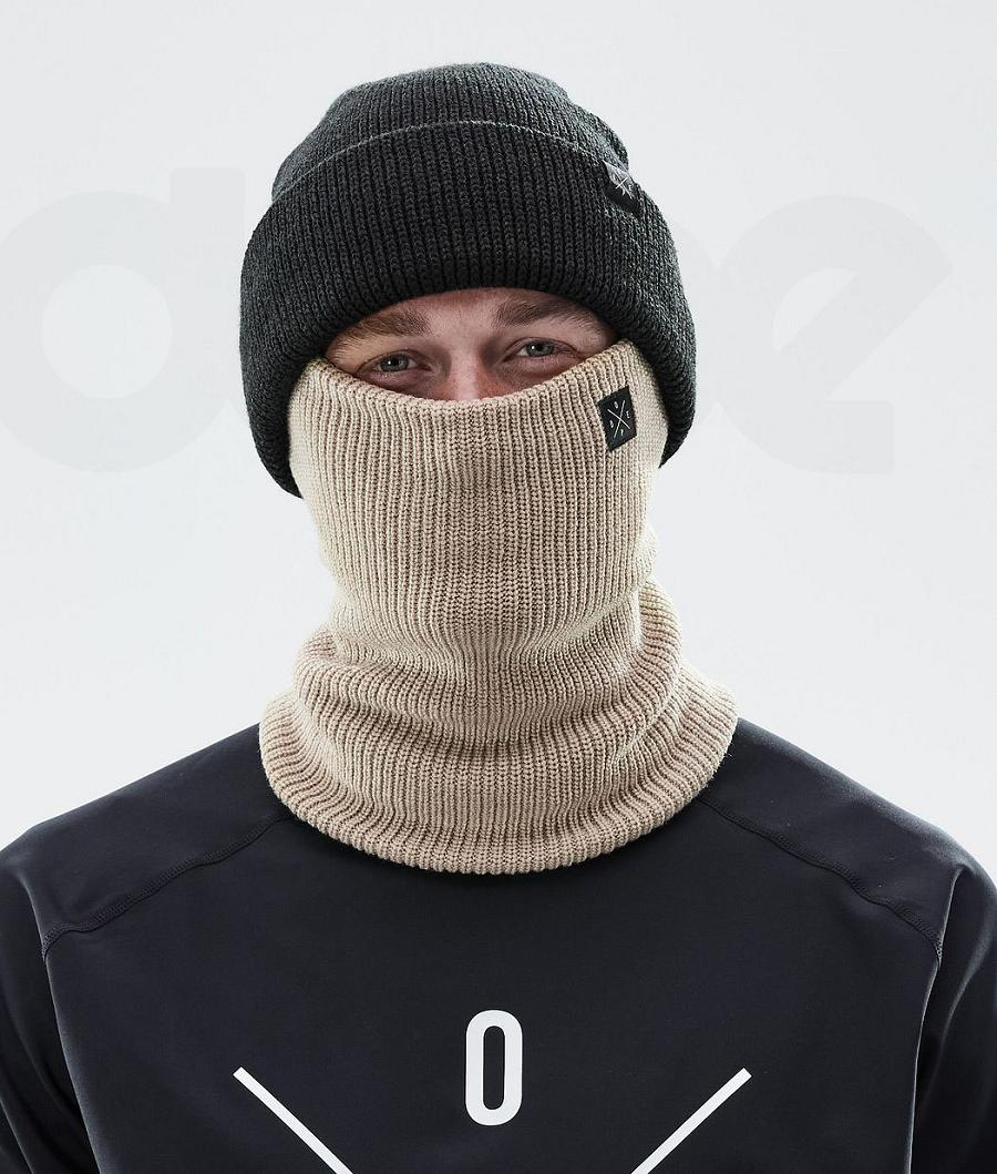 Dope 2X-UP Gestrickt Maske Damen Braun | CH1100AP