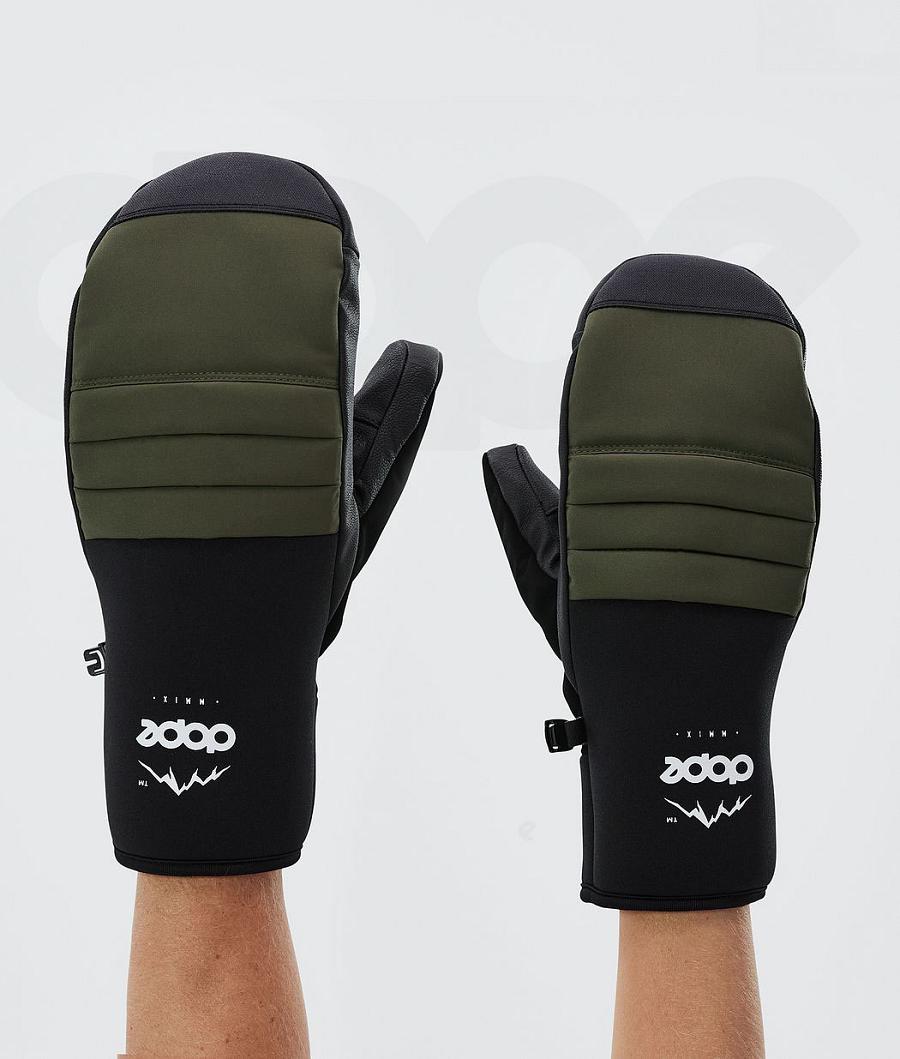 Dope Ace None Handschuhe Herren Olivgrün | CH1968XF