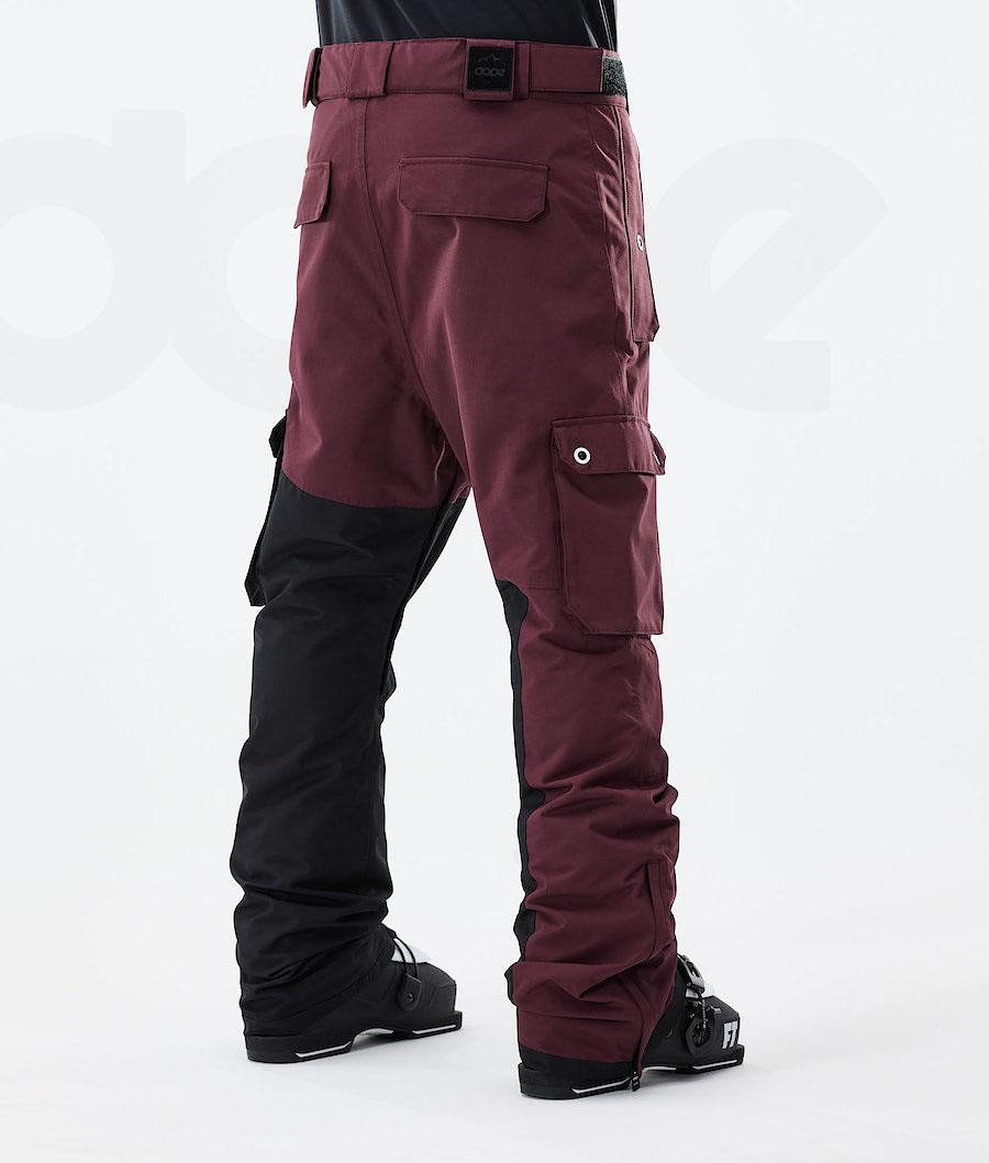 Dope Adept 2021 Ski Hosen Herren Bordeaux Schwarz | CH2470SO