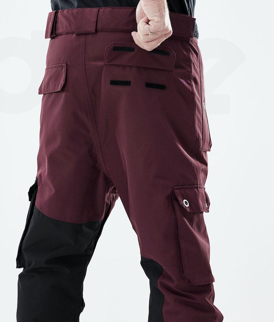 Dope Adept 2021 Ski Hosen Herren Bordeaux Schwarz | CH2470SO