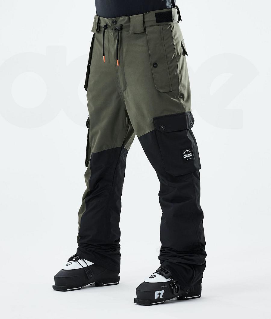 Dope Adept 2021 Ski Hosen Herren Olivgrün Grün Schwarz | CH2469DN