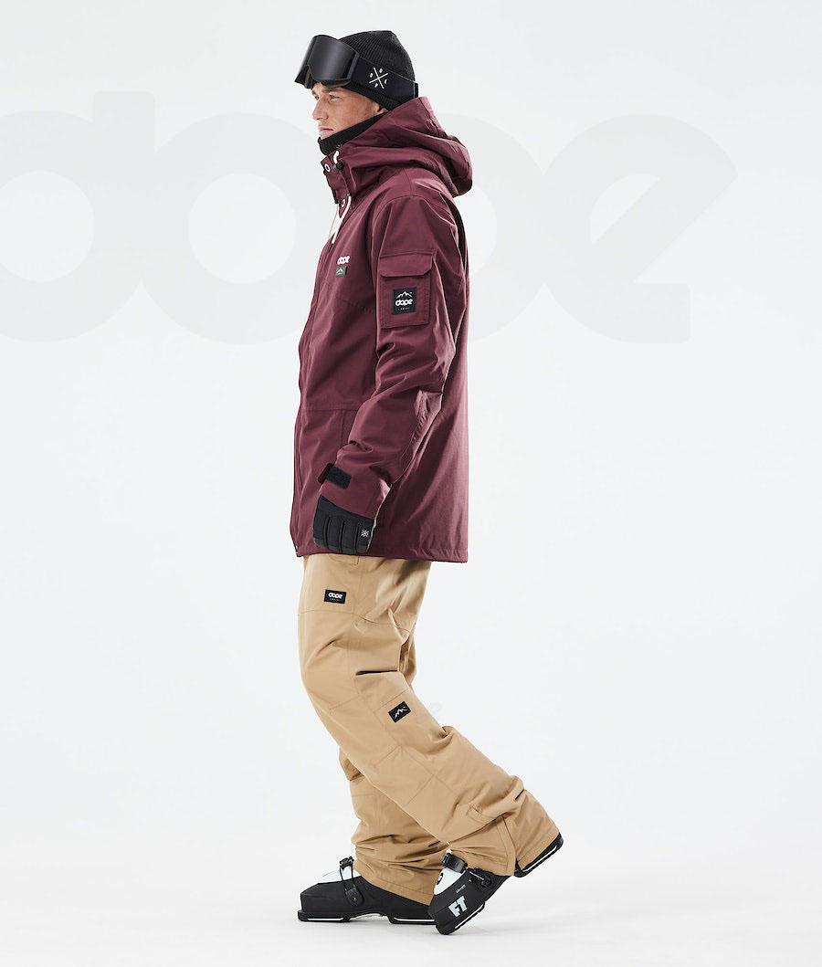 Dope Adept 2021 Skijacken Herren Bordeaux | CH2199KI