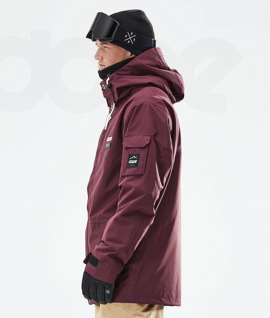 Dope Adept 2021 Skijacken Herren Bordeaux | CH2199KI