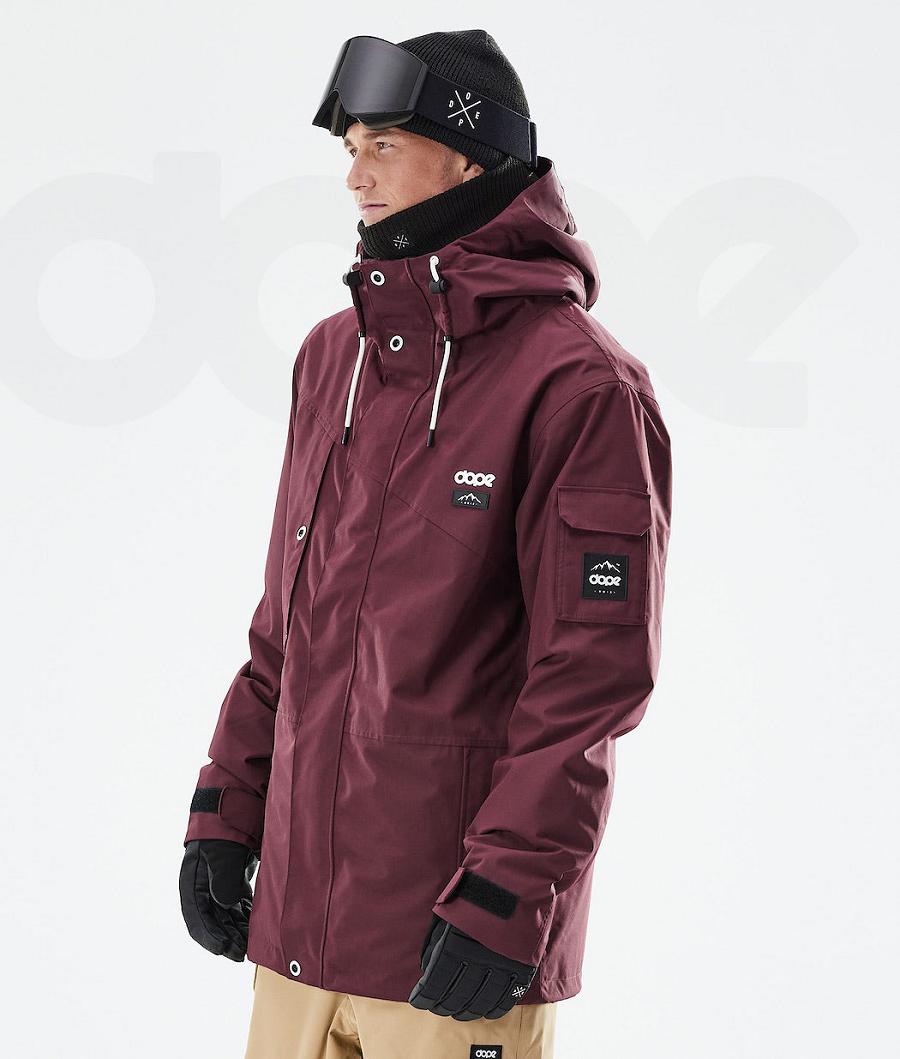 Dope Adept 2021 Skijacken Herren Bordeaux | CH2199KI