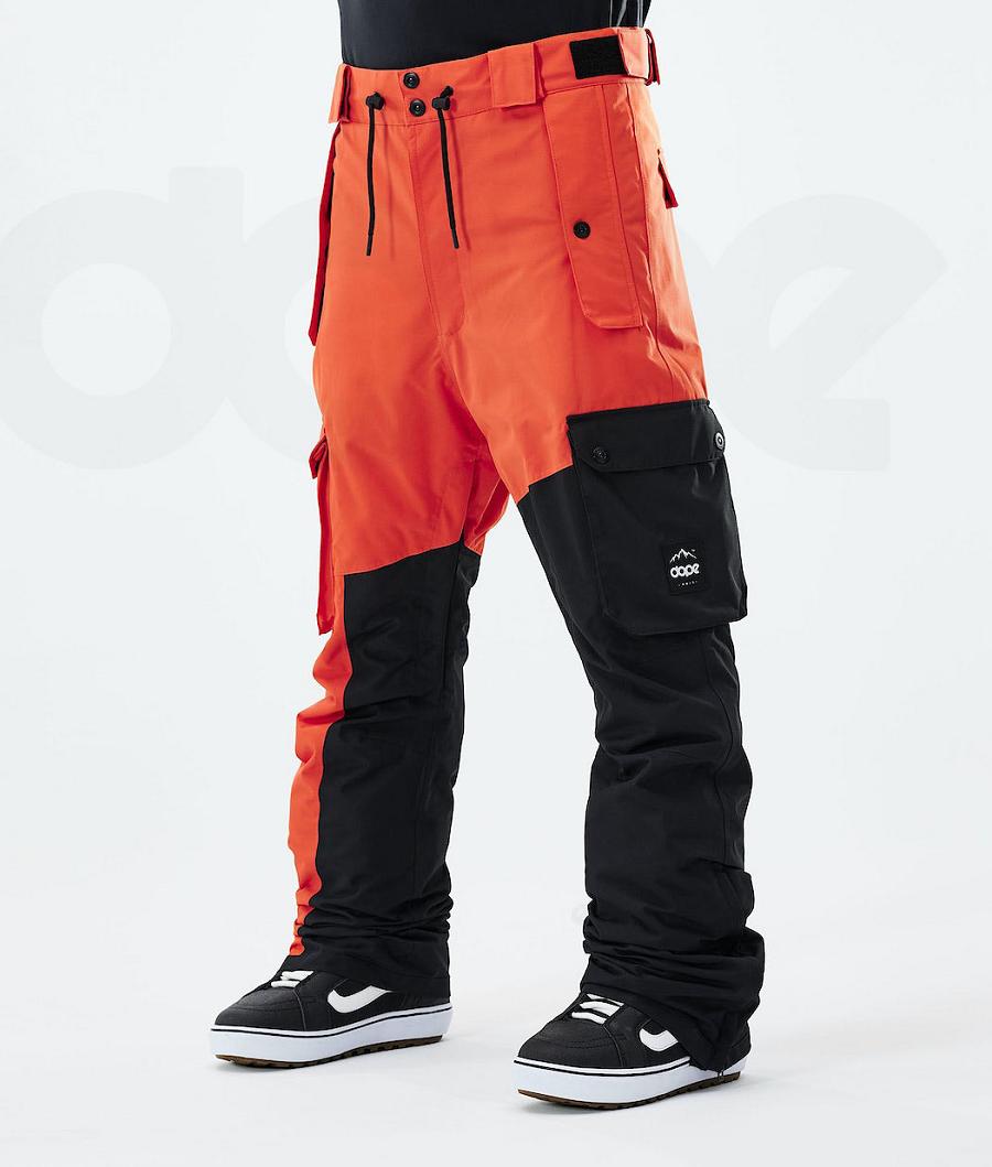 Dope Adept 2021 Snowboardhosen Herren Orange Schwarz | CH2534MA