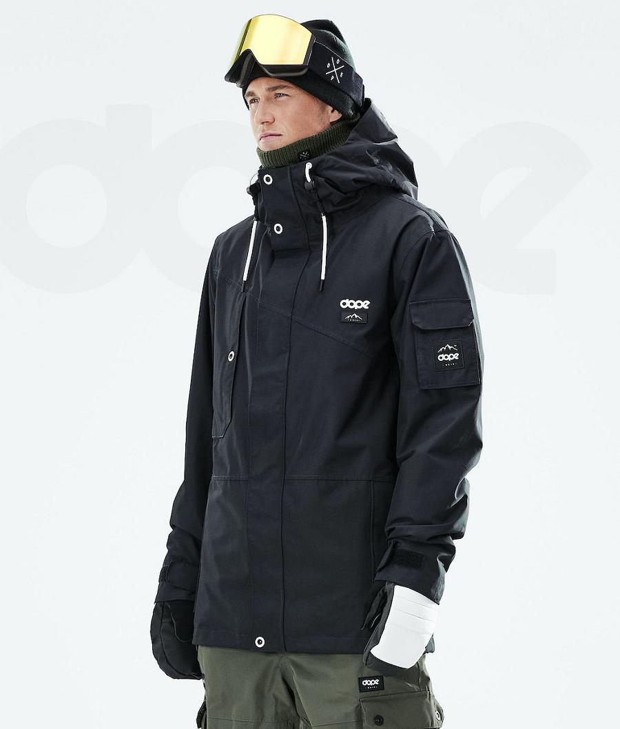 Dope Adept 2021 Snowboardjacken Herren Schwarz | CH2344IS