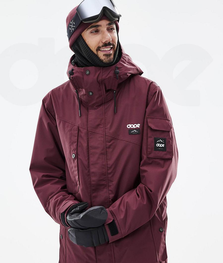 Dope Adept Don Skijacken Herren Bordeaux | CH2196GL