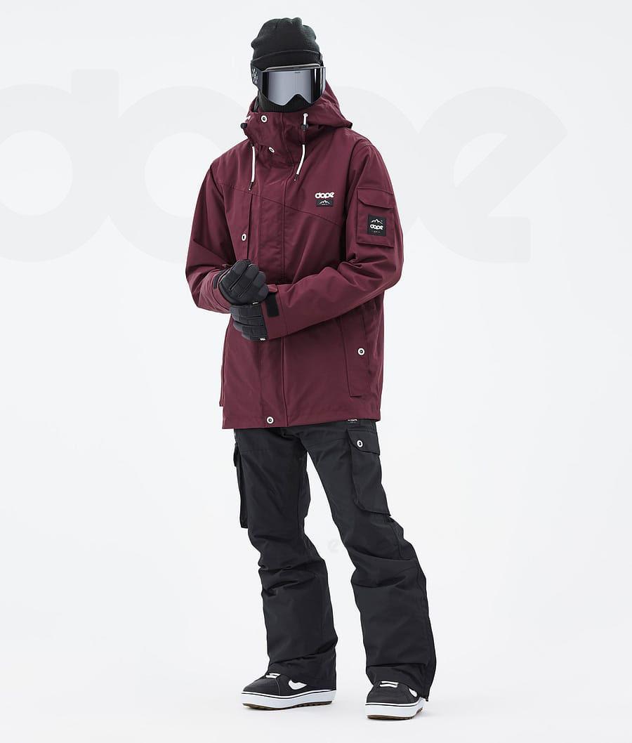 Dope Adept Snowboardjacken Herren Bordeaux | CH2353NB