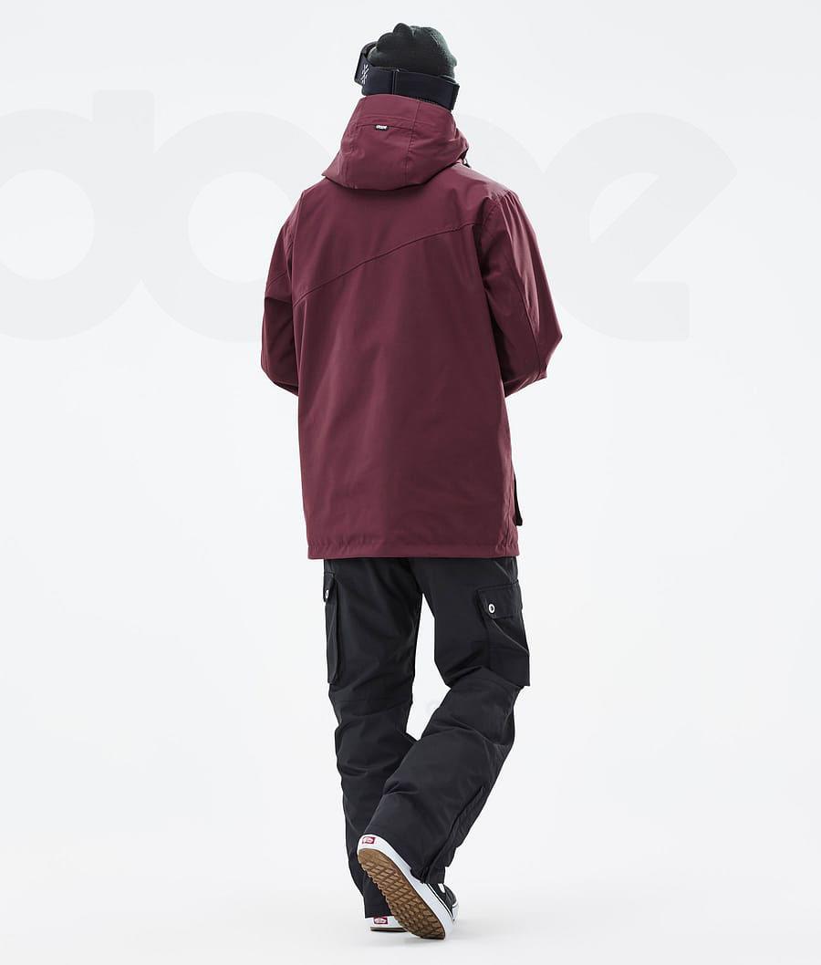 Dope Adept Snowboardjacken Herren Bordeaux | CH2353NB