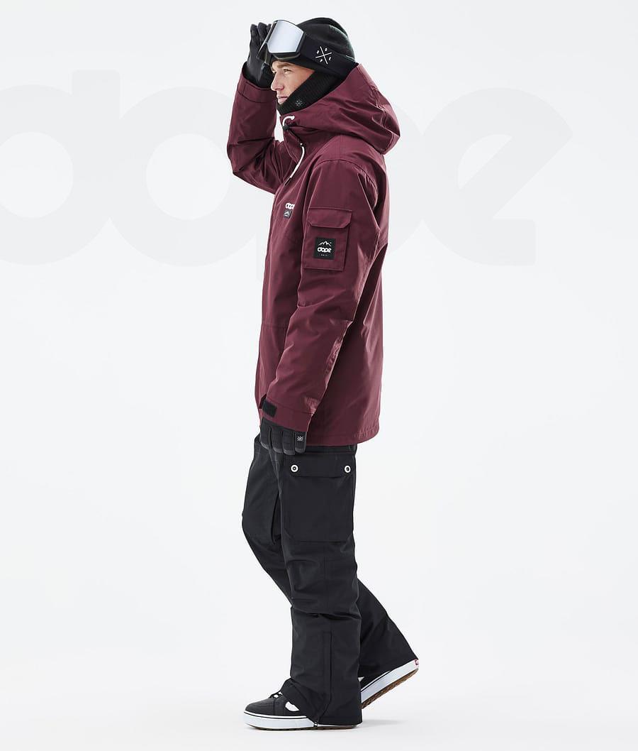 Dope Adept Snowboardjacken Herren Bordeaux | CH2353NB