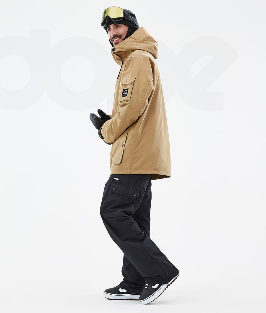 Dope Adept Snowboardjacken Herren Gold | CH2352MA