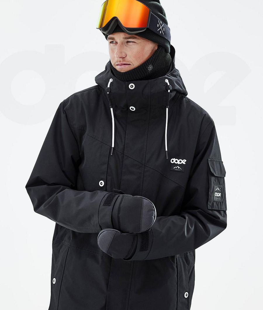 Dope Adept Snowboardjacken Herren Schwarz | CH2357XF