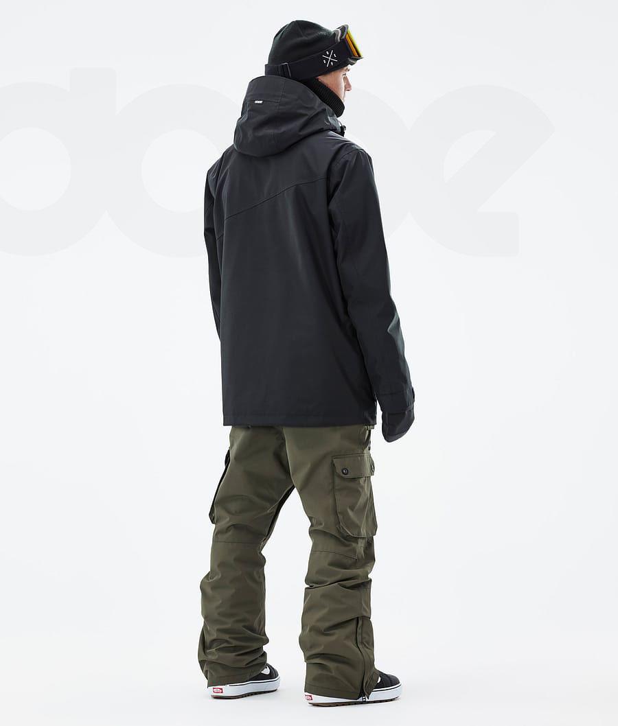 Dope Adept Snowboardjacken Herren Schwarz | CH2357XF