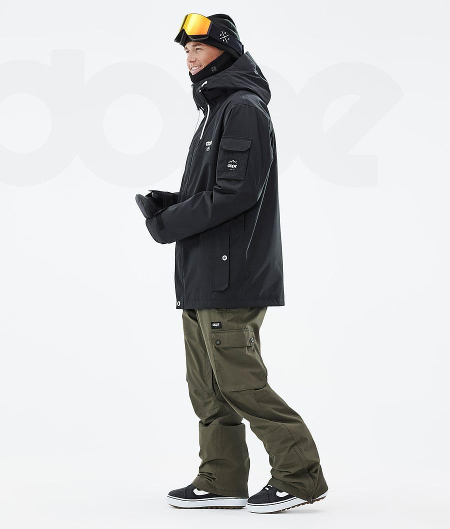 Dope Adept Snowboardjacken Herren Schwarz | CH2357XF