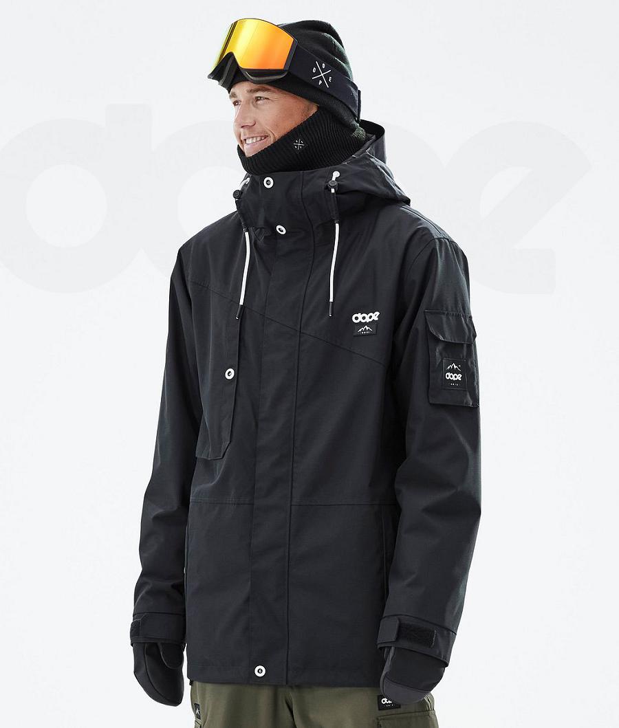 Dope Adept Snowboardjacken Herren Schwarz | CH2357XF