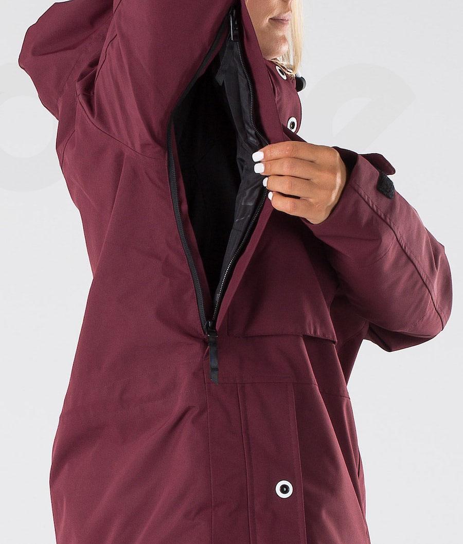 Dope Adept W 2019 Snowboardjacken Damen Bordeaux | CH1677HK