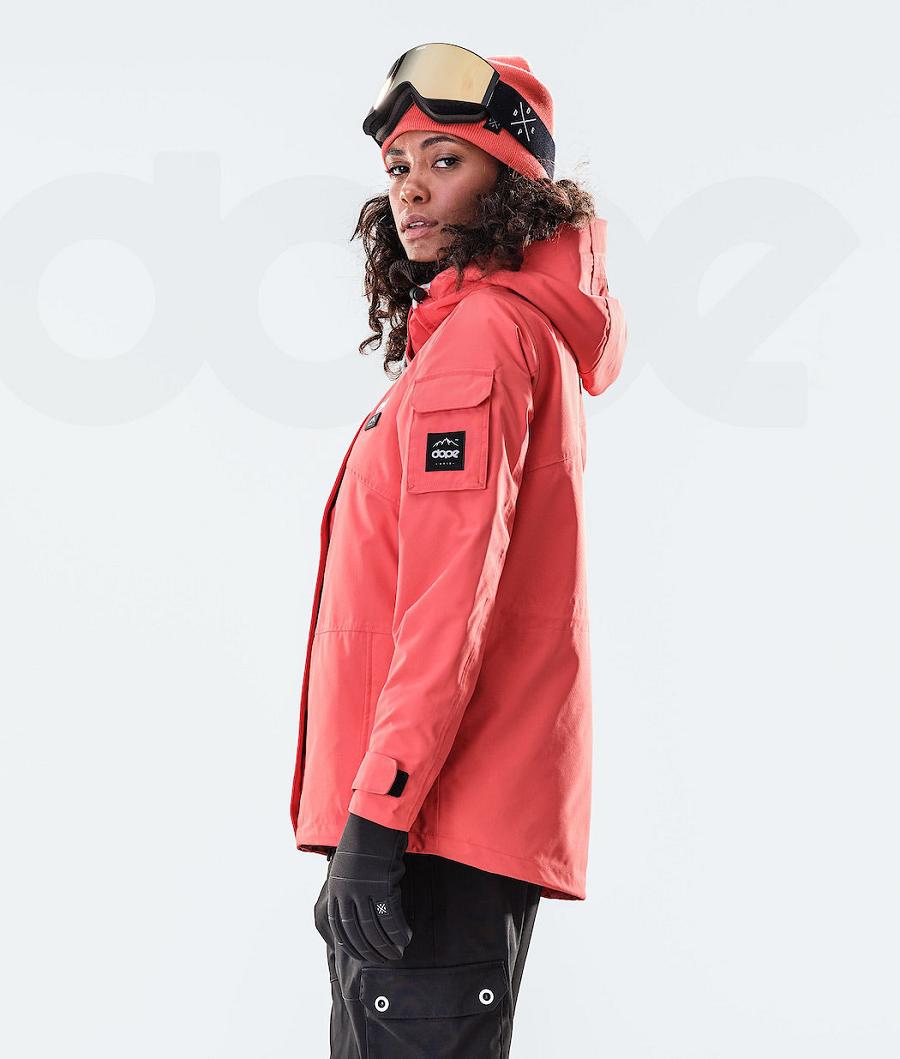 Dope Adept W 2020 Skijacken Damen Rot | CH1507WY