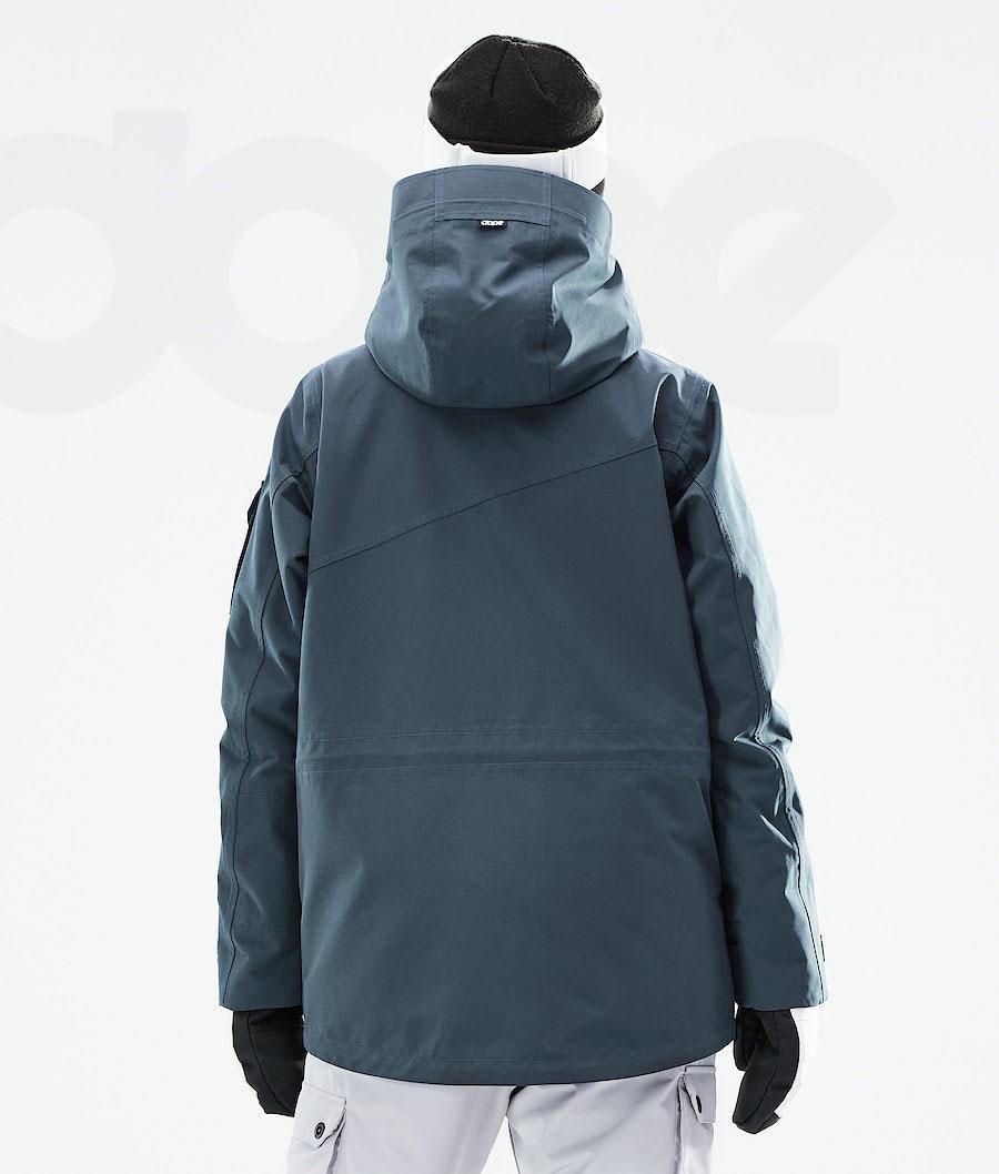 Dope Adept W 2021 Skijacken Damen Blau | CH1506QZ