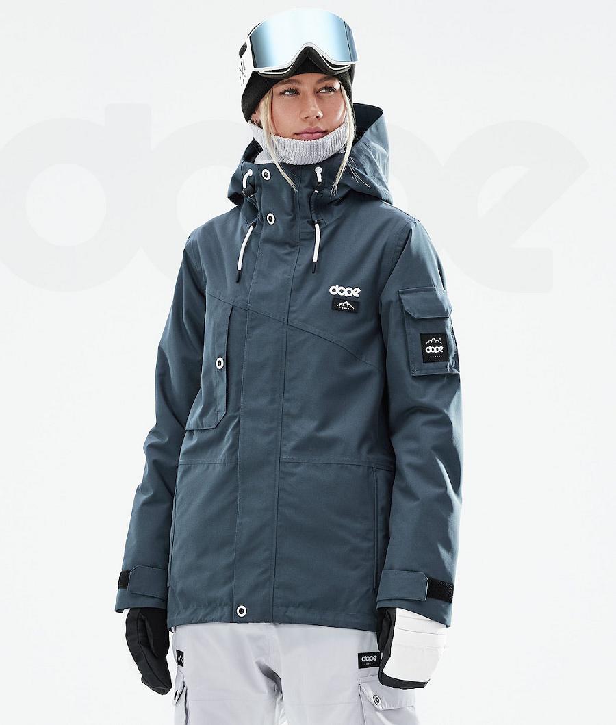 Dope Adept W 2021 Skijacken Damen Blau | CH1506QZ