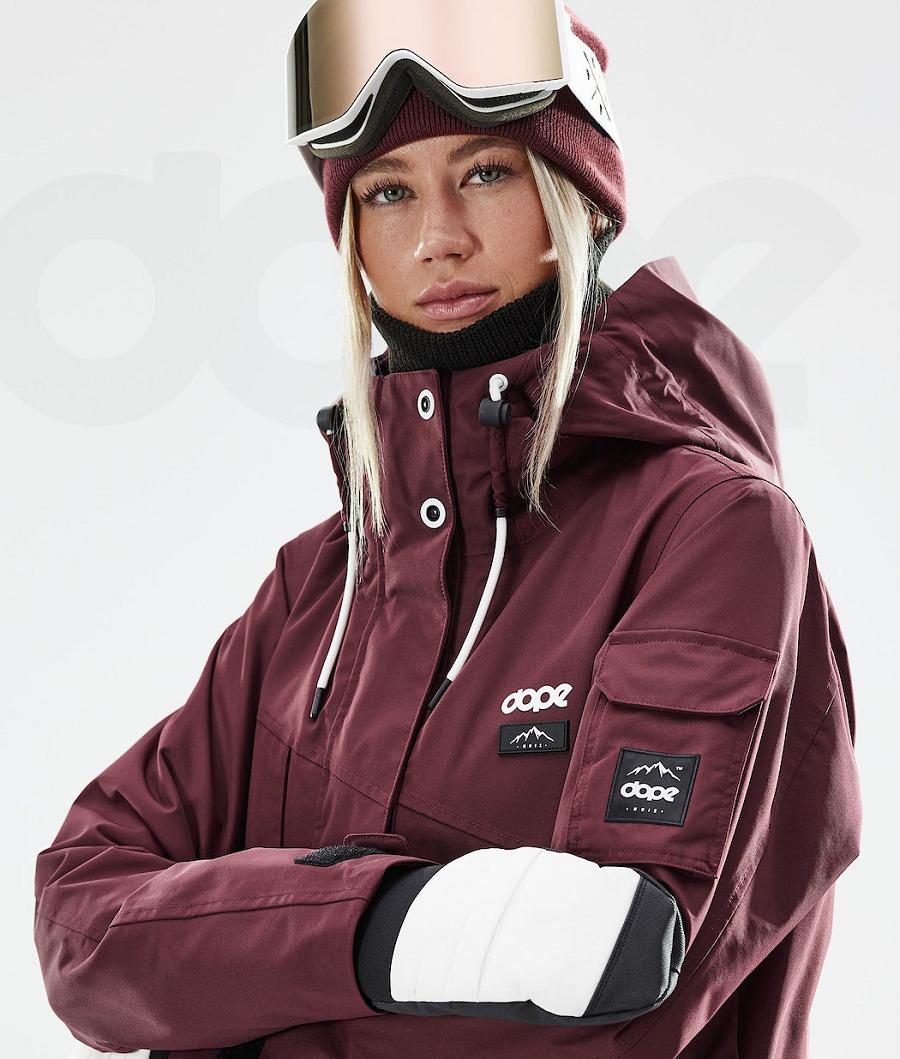 Dope Adept W 2021 Skijacken Damen Bordeaux | CH1503BC