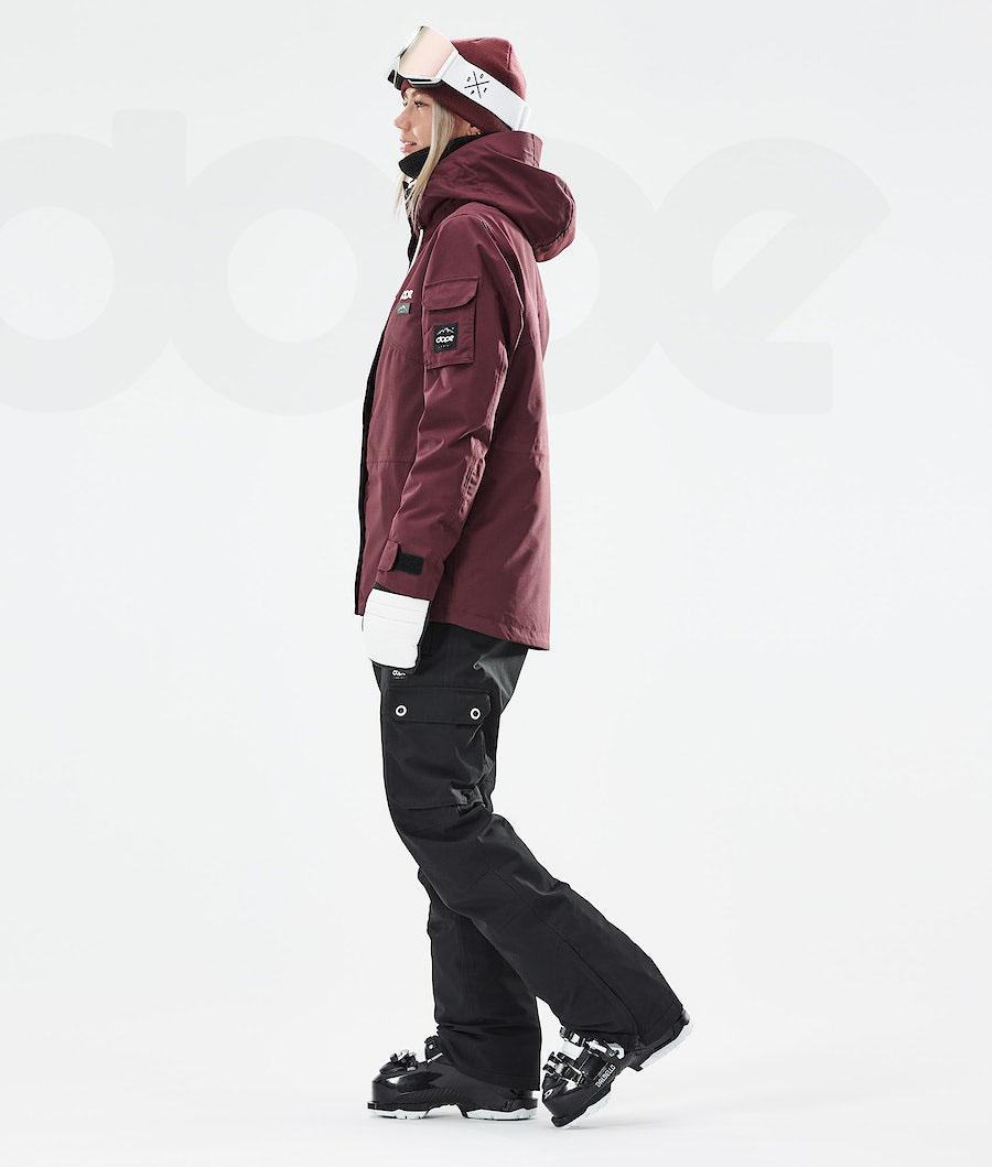 Dope Adept W 2021 Skijacken Damen Bordeaux | CH1503BC