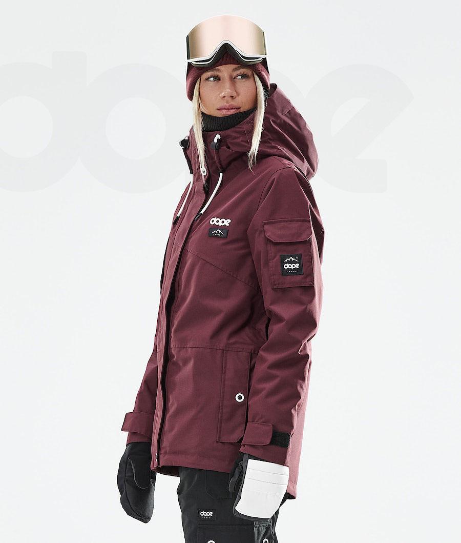 Dope Adept W 2021 Skijacken Damen Bordeaux | CH1503BC