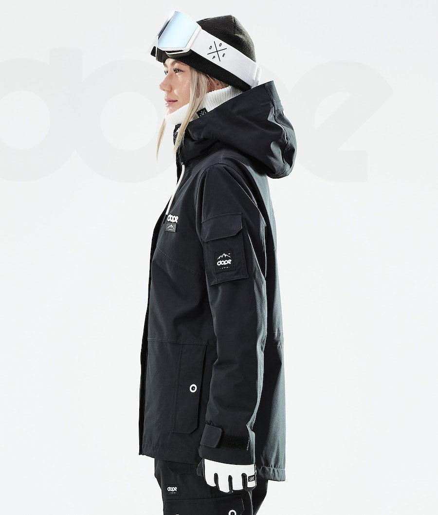 Dope Adept W 2021 Snowboardjacken Damen Schwarz | CH1673SO