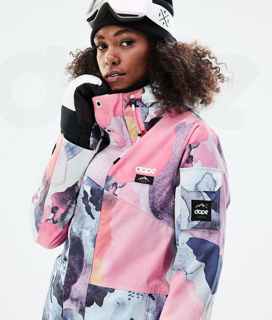 Dope Adept W 2021 Snowboardjacken Damen Mehrfarbig | CH1674DN