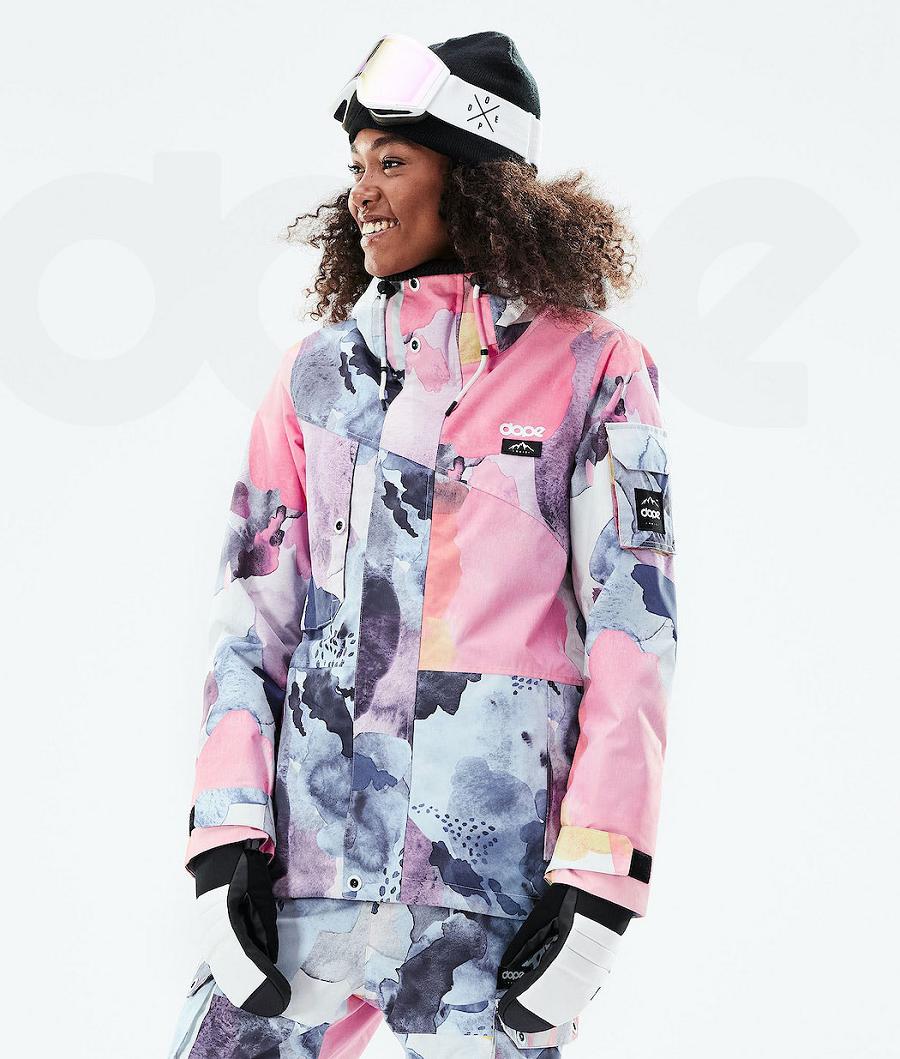 Dope Adept W 2021 Snowboardjacken Damen Mehrfarbig | CH1674DN