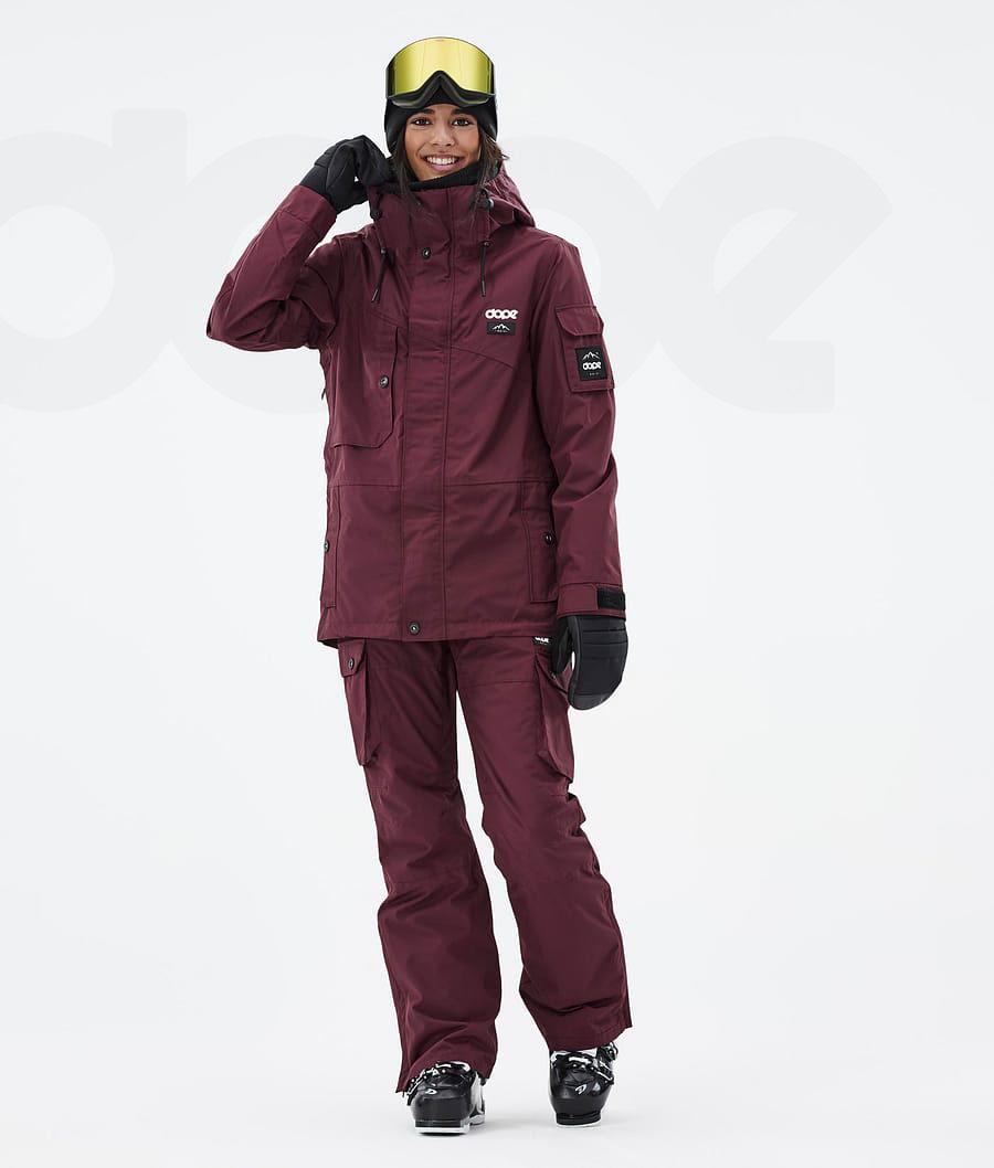 Dope Adept W Don Skijacken Damen Bordeaux | CH1501CE