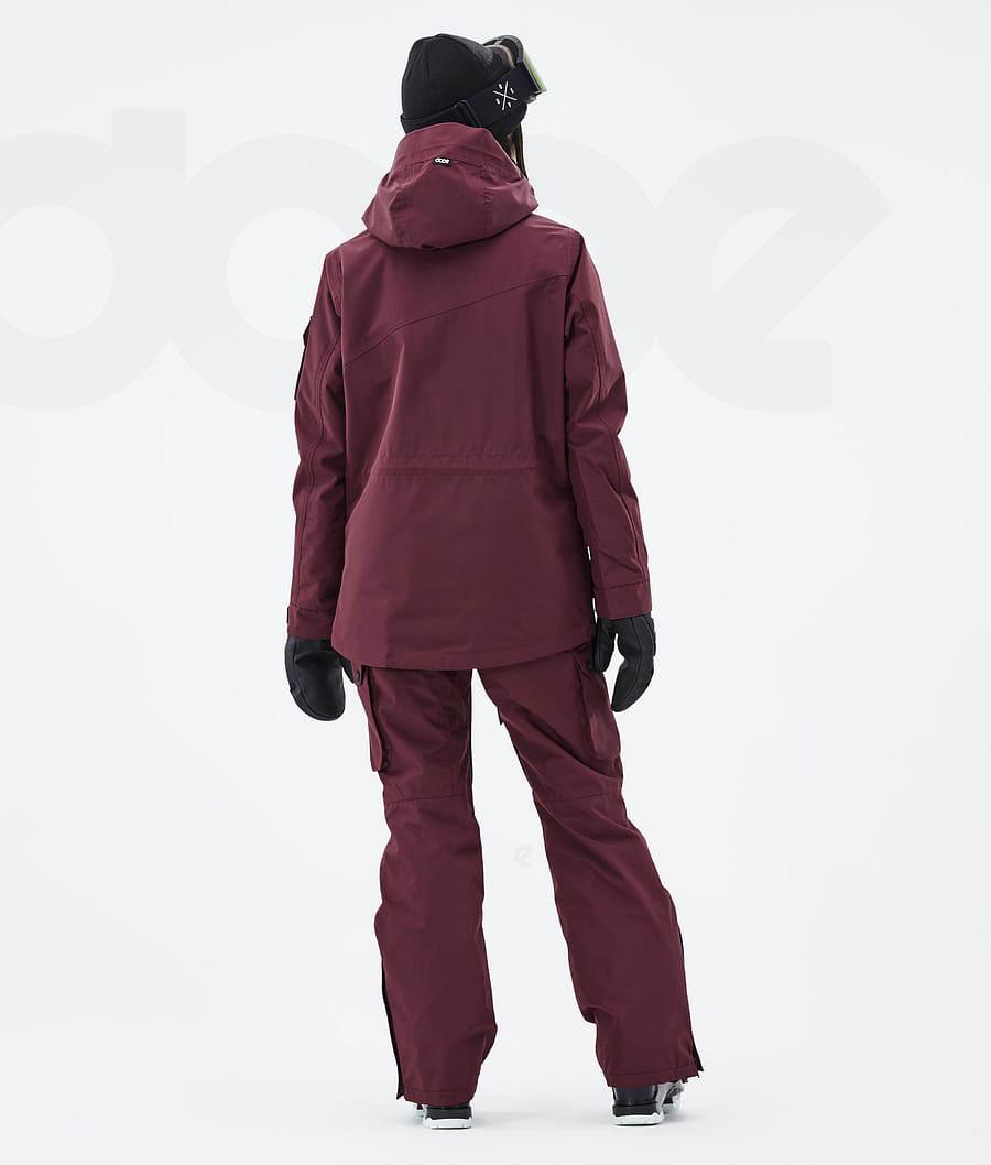 Dope Adept W Don Skijacken Damen Bordeaux | CH1501CE