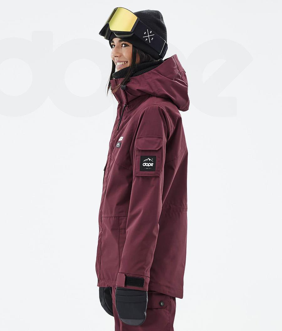 Dope Adept W Don Skijacken Damen Bordeaux | CH1501CE