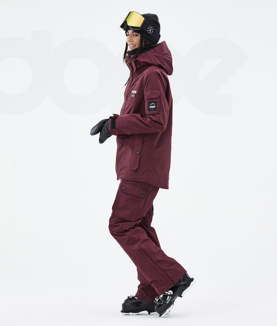 Dope Adept W Don Skijacken Damen Bordeaux | CH1501CE