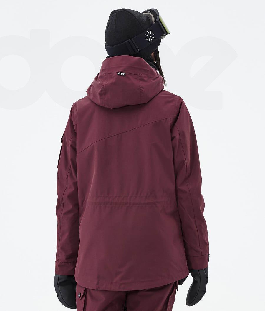 Dope Adept W Don Skijacken Damen Bordeaux | CH1501CE