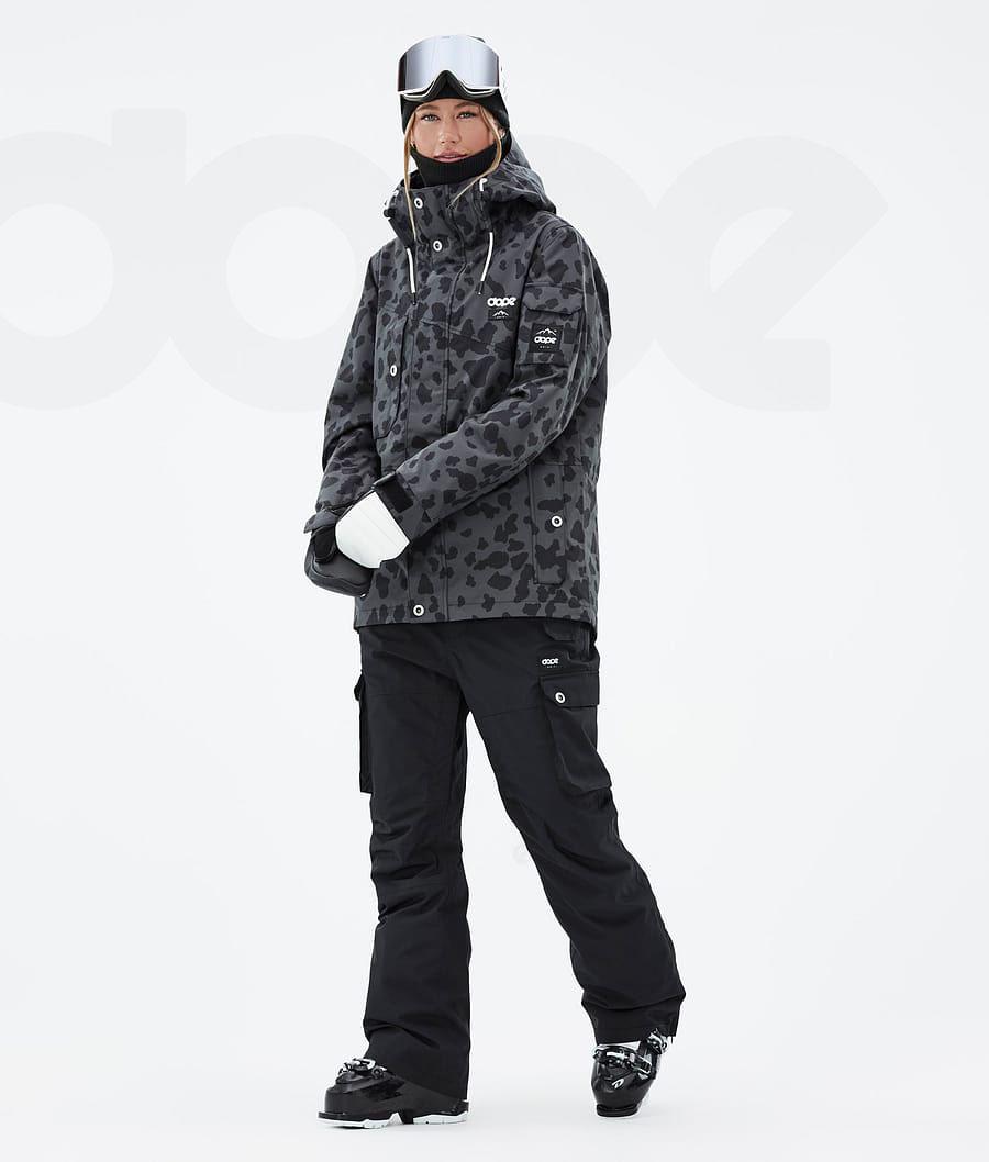 Dope Adept W Dots Skijacken Damen Schwarz | CH1500XF