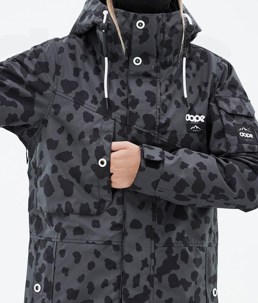 Dope Adept W Dots Skijacken Damen Schwarz | CH1500XF