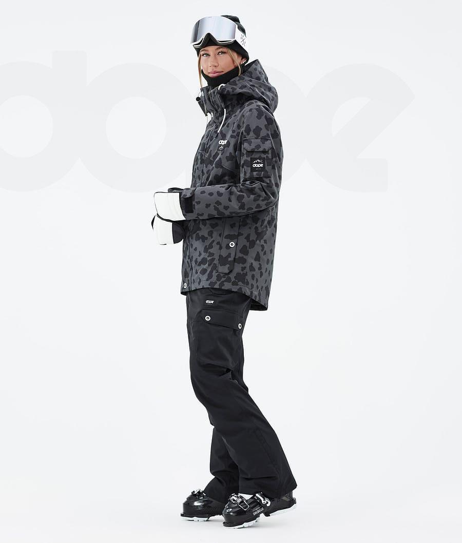 Dope Adept W Dots Skijacken Damen Schwarz | CH1500XF