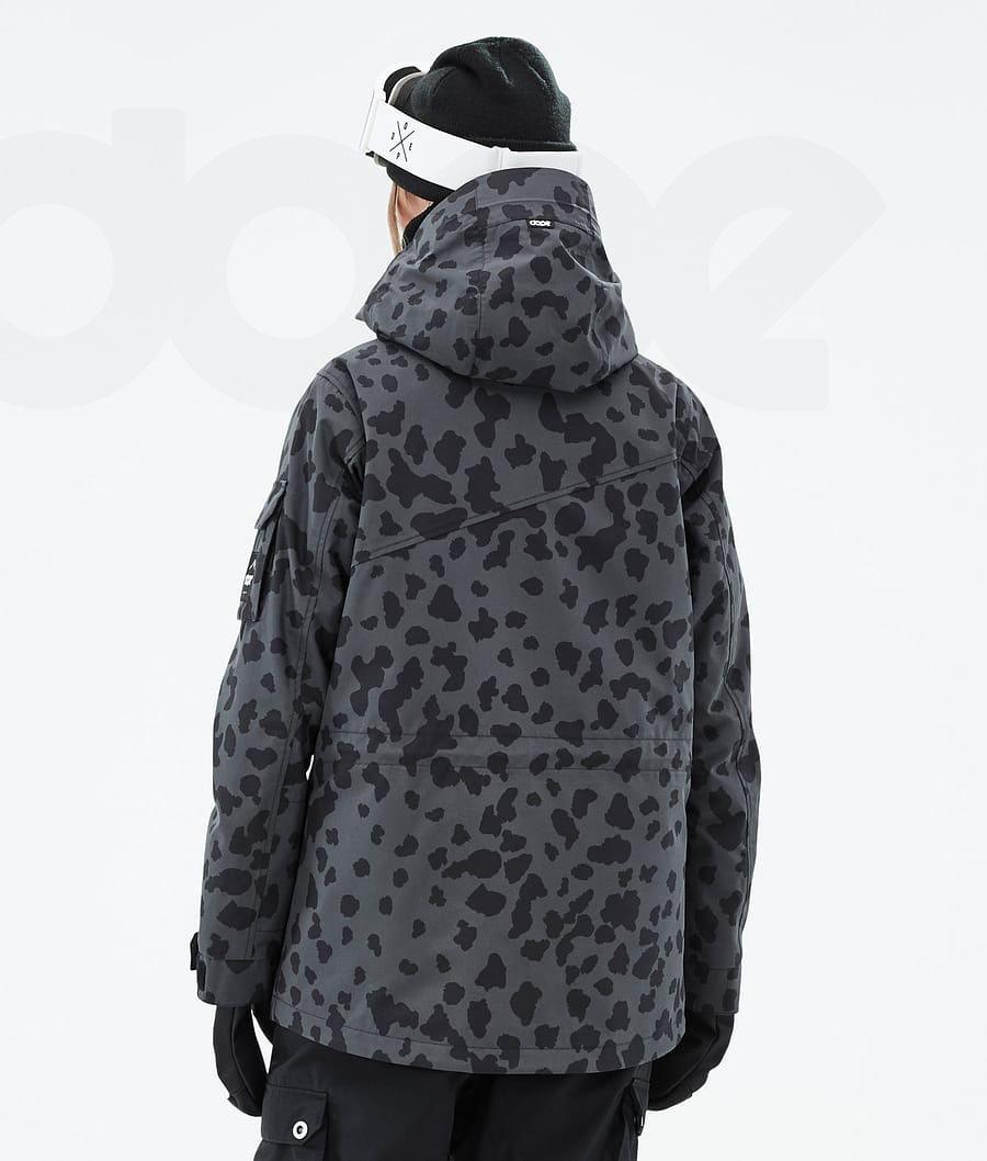 Dope Adept W Dots Skijacken Damen Schwarz | CH1500XF