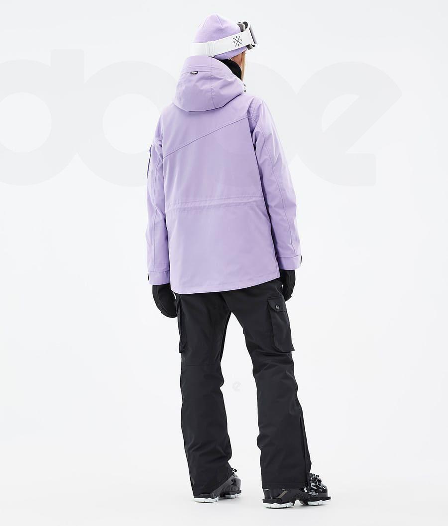 Dope Adept W Faded Skijacken Damen Lila | CH1499ZG