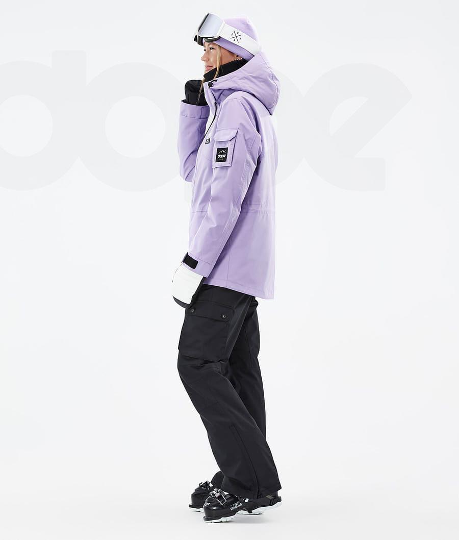 Dope Adept W Faded Skijacken Damen Lila | CH1499ZG