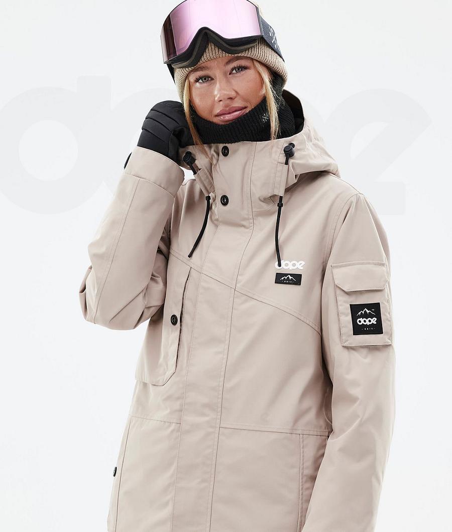 Dope Adept W Snowboardjacken Damen Braun | CH1691RW