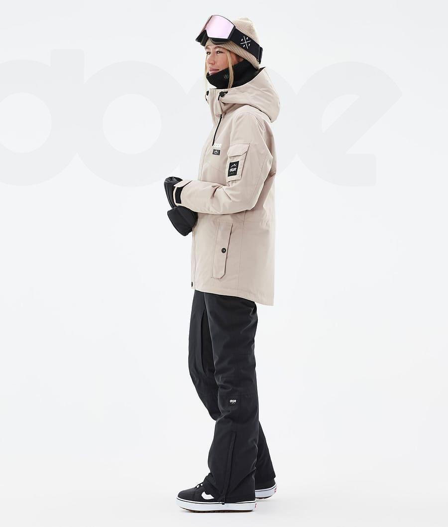 Dope Adept W Snowboardjacken Damen Braun | CH1691RW