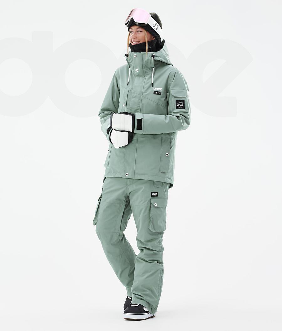 Dope Adept W Snowboardjacken Damen Grün | CH1682XF