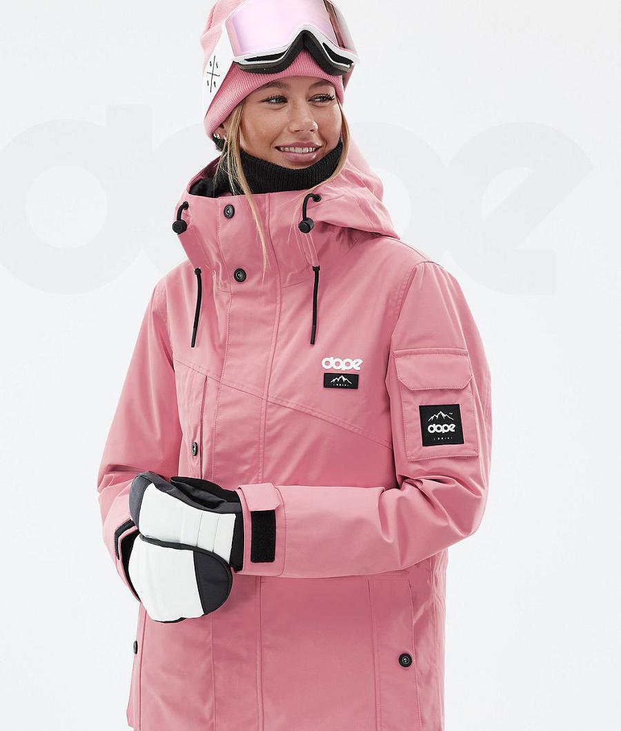 Dope Adept W Snowboardjacken Damen Rosa | CH1680LH