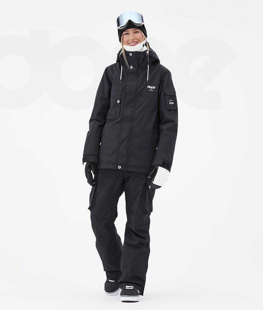 Dope Adept W Snowboardjacken Damen Schwarz | CH1681ZG