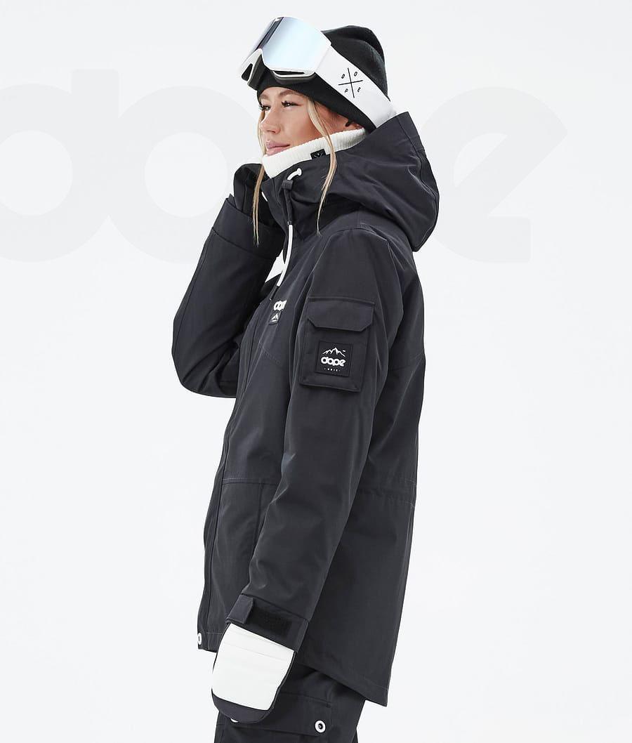 Dope Adept W Snowboardjacken Damen Schwarz | CH1681ZG