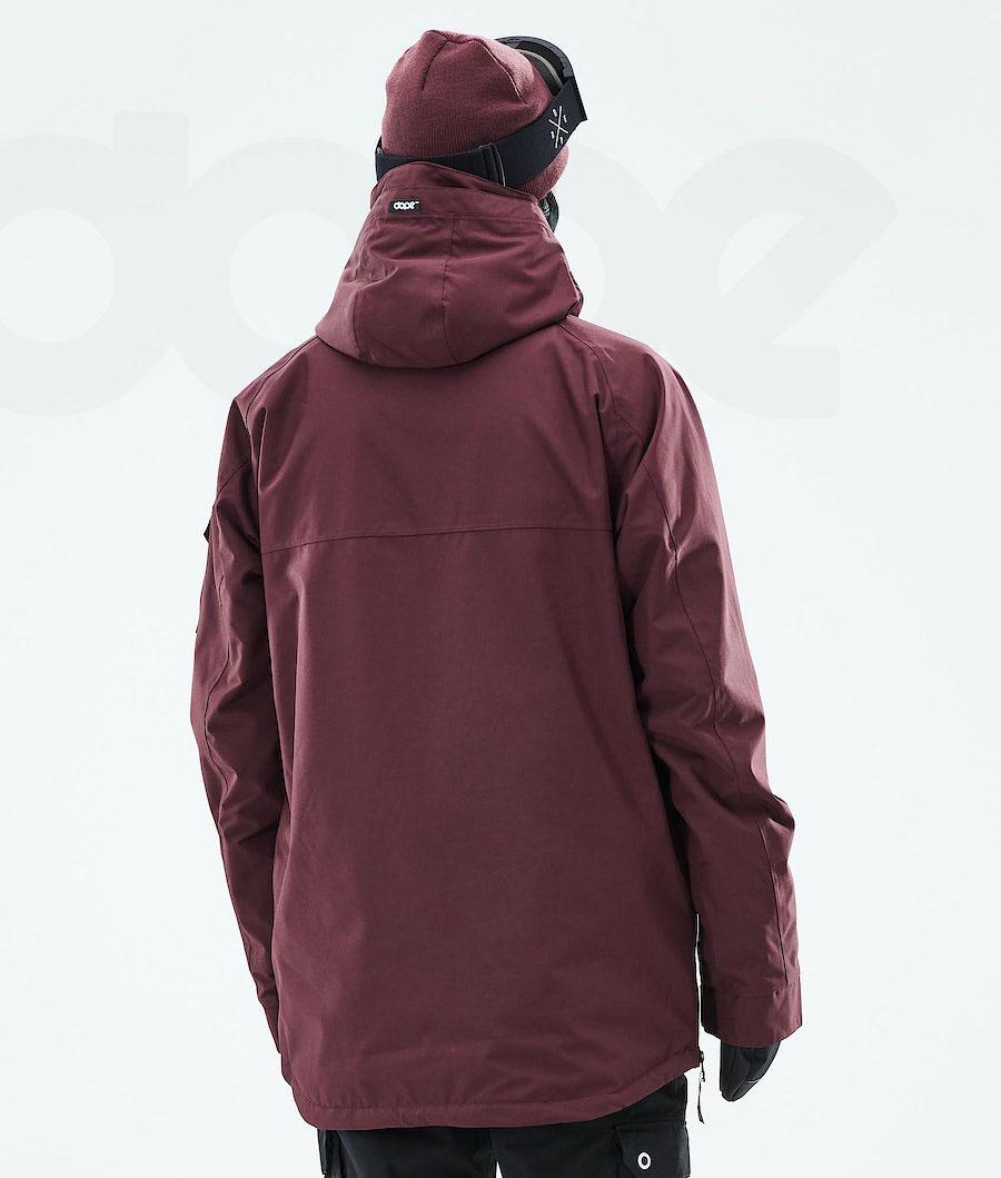 Dope Akin 2019 Snowboardjacken Herren Bordeaux | CH2328BC