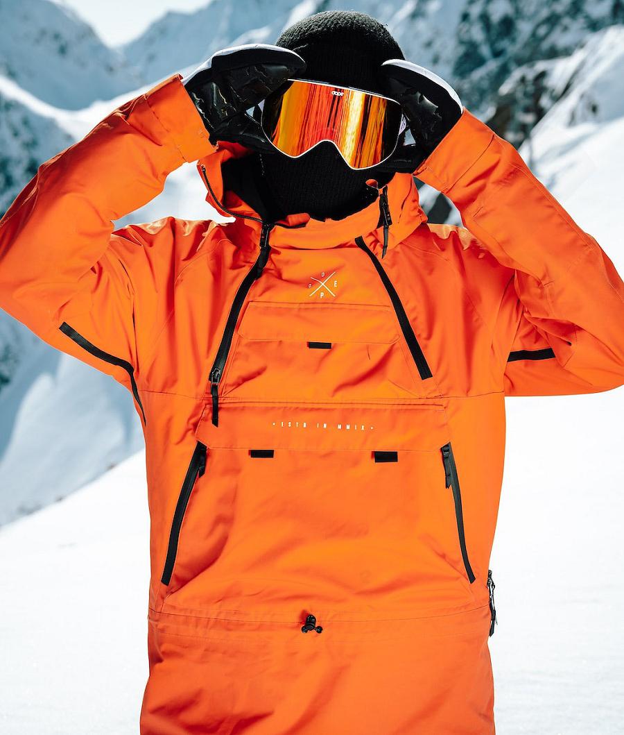 Dope Akin 2019 Snowboardjacken Herren Orange | CH2327NB