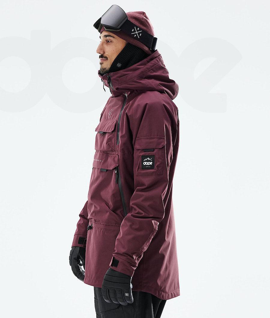 Dope Akin 2021 Skijacken Herren Bordeaux | CH2186TV